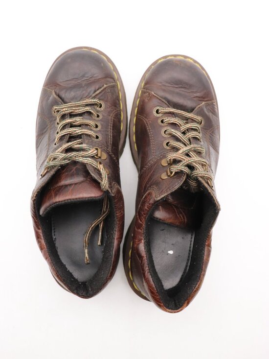 Y2k Vintage Doc Dr Martens 8312 Men\'s 9 Women\'s 10 Brown Chunky Leather Oxfords main image 10